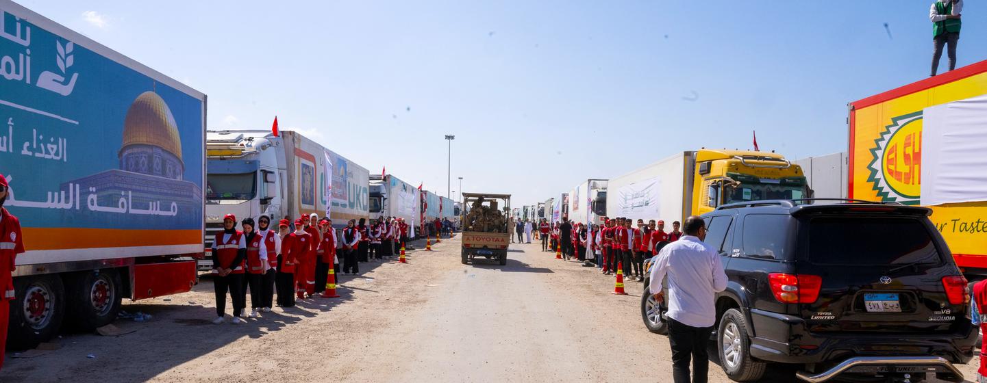 Plus De Camions Daide Humanitaire Ont Pu Entrer Gaza Dimanche